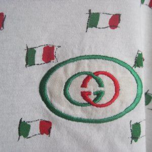 WOMEN VINTAGE GUCCI SIGNATURE SHIRT SIZE L